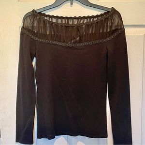 Alberta Ferretti Knit Sweater Black 4